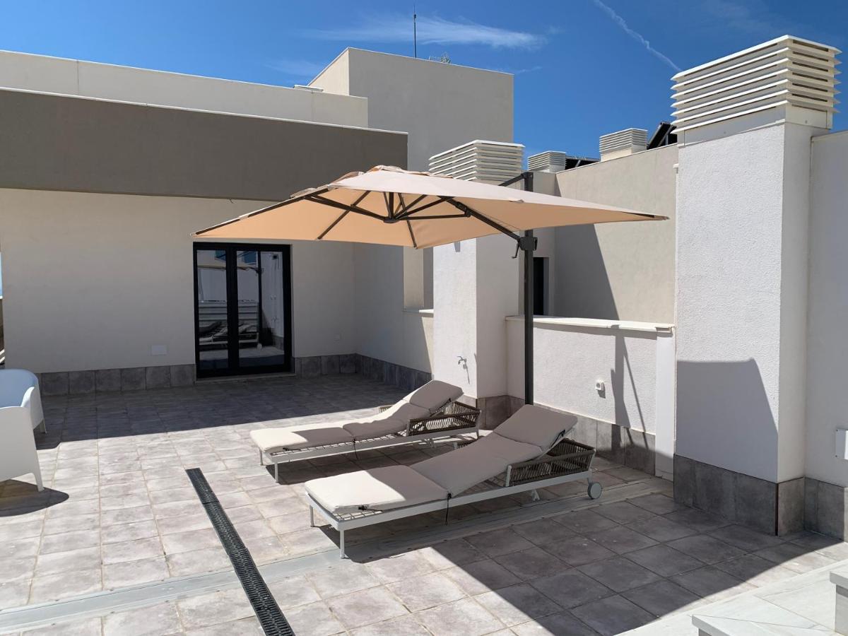 Apartmán Penthouse With Wide Terrace Next To The Ocean Huelva Exteriér fotografie